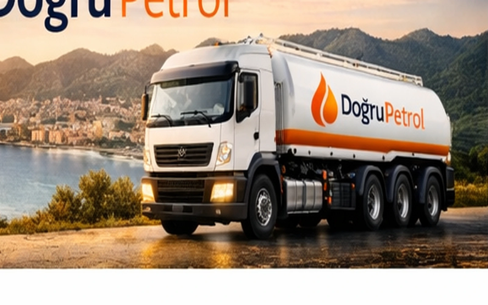 Doğru Petrol tanker aracı
